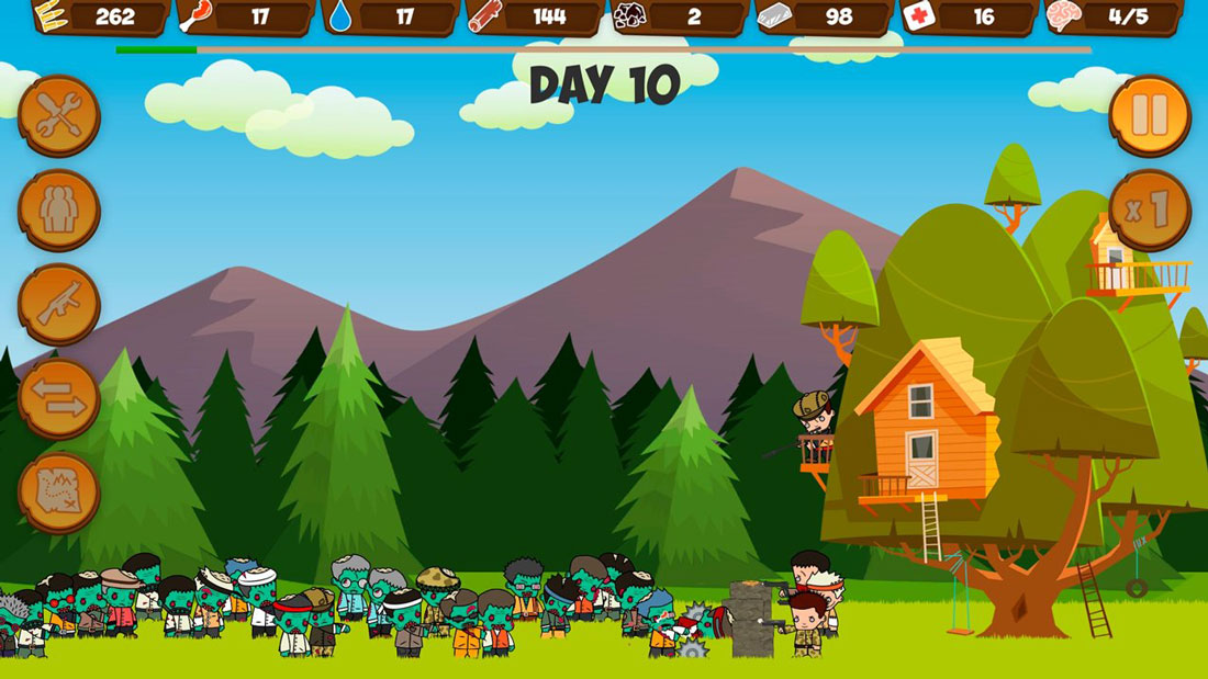 僵尸森林生存(Zombie Forest HD) 截图3