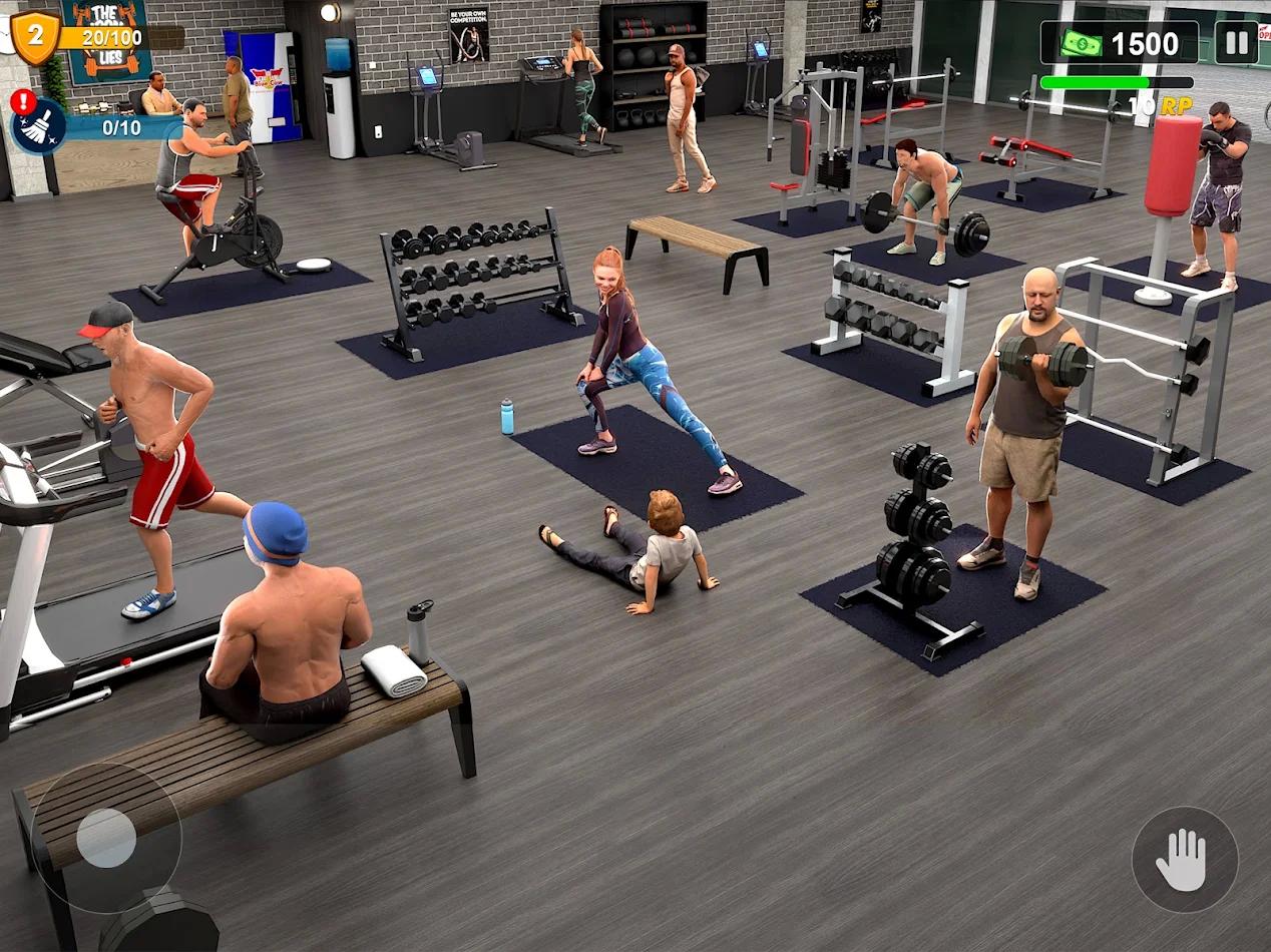 健身房生活游戏截图1