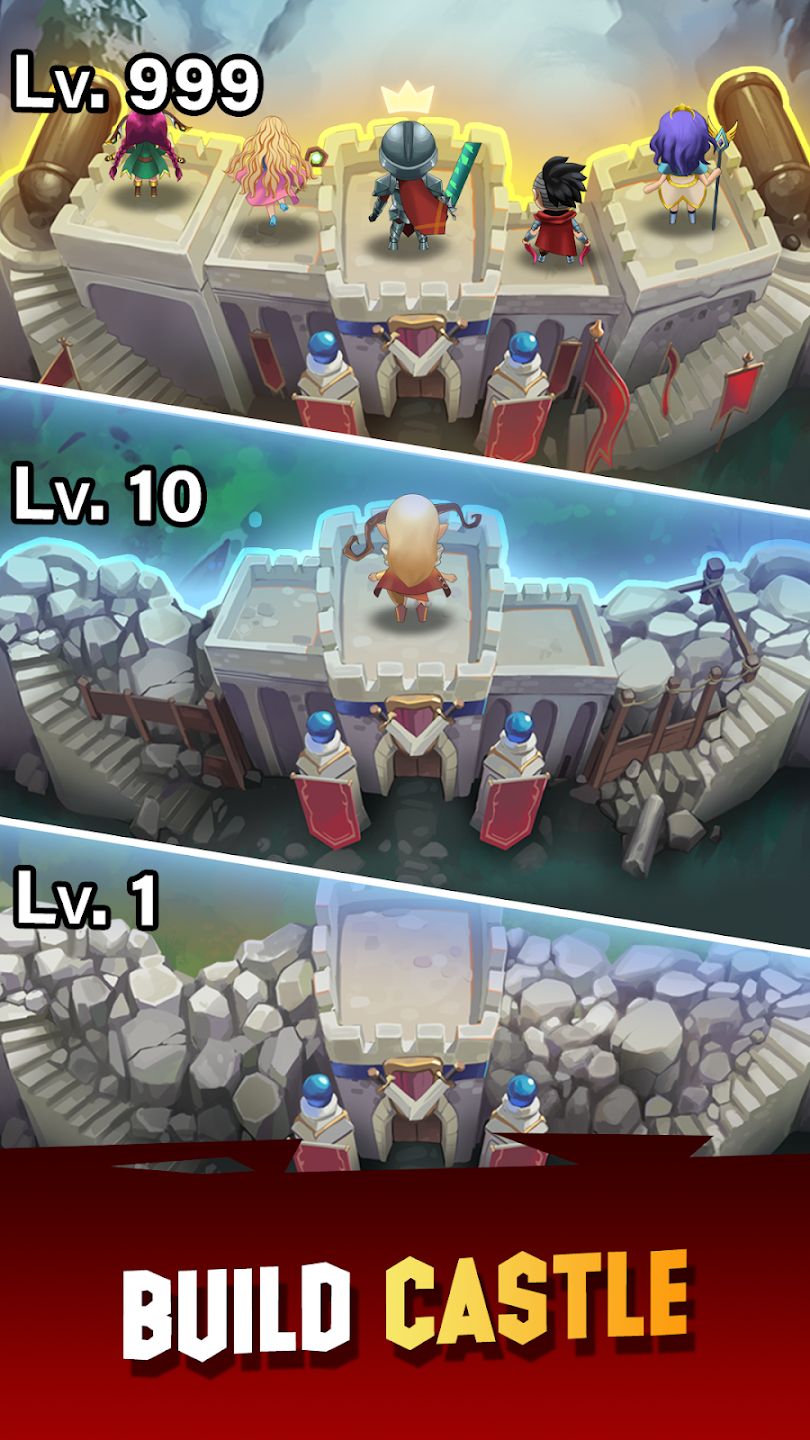 骑士战争：闲置防御内置菜单(KnightWar) 截图3