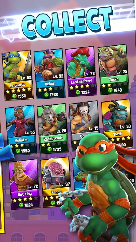 忍者神龟：突变疯狂内置菜单(TMNT) 截图5