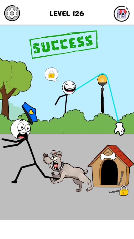 小偷游戏脑筋急转弯(Stick Robber Stealing Games) 截图2