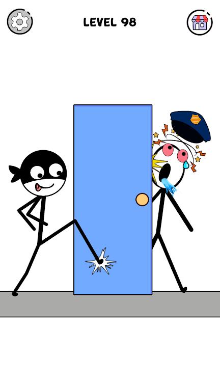 小偷游戏脑筋急转弯(Stick Robber Stealing Games) 截图4