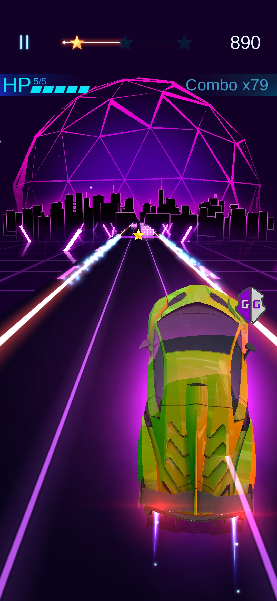 音乐赛车内置菜单(Music Racing) 截图5