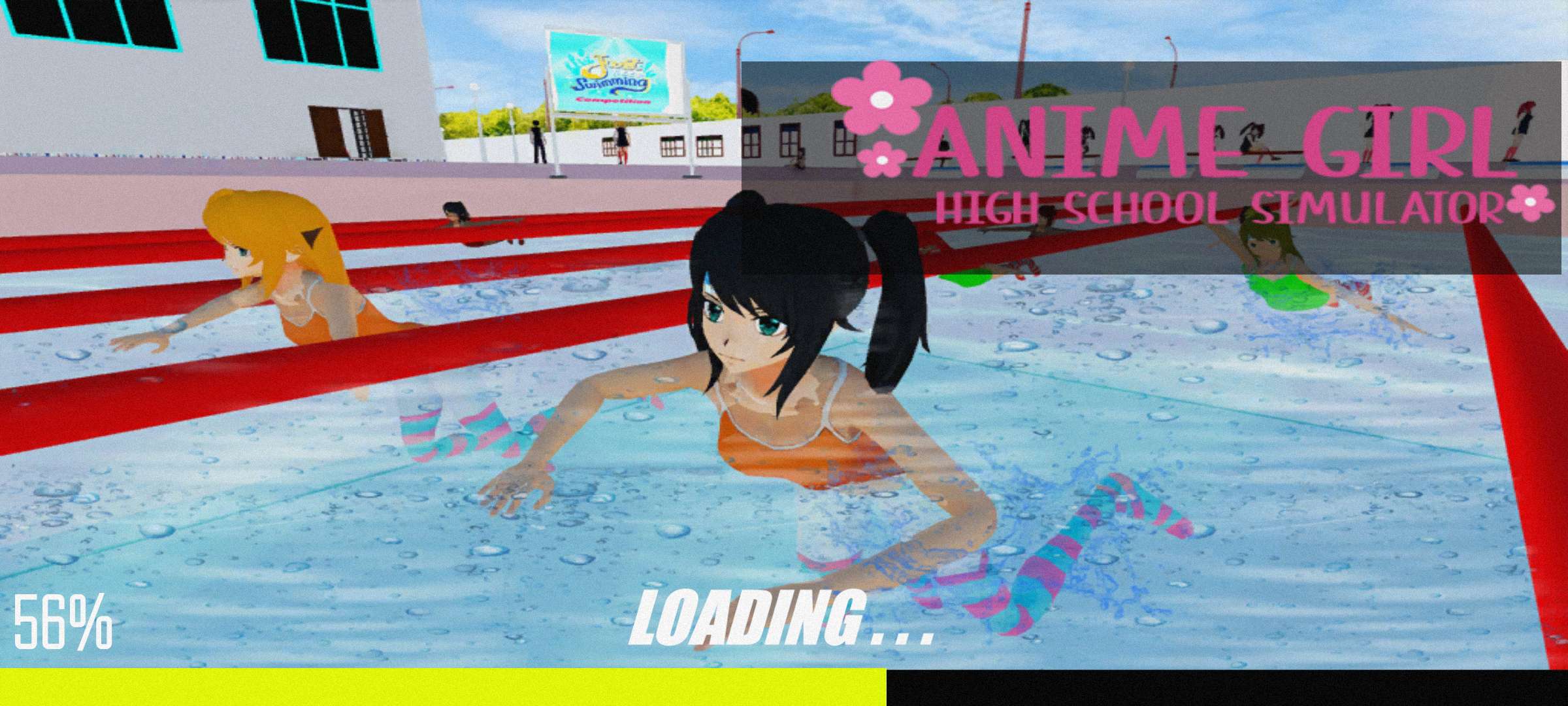 动漫女孩高中游戏(Anime Girl High School Games)游戏截图1