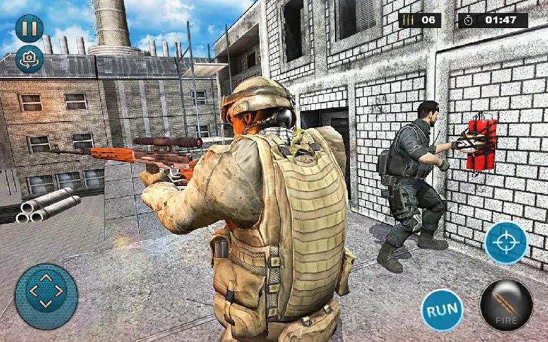 反恐大射手FPS(3D FPS Encounter Shooting) 截图1