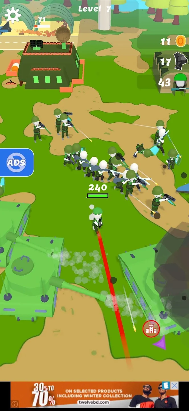 海岛枪之国度(Island Warfare 3D: Land of Guns) 截图2