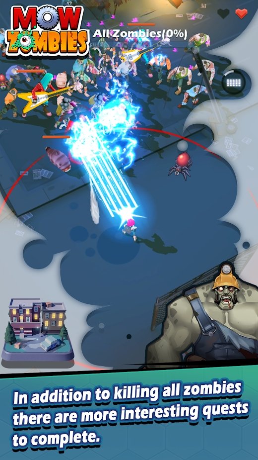 僵尸收割者内置菜单(Mow Zombies) 截图5