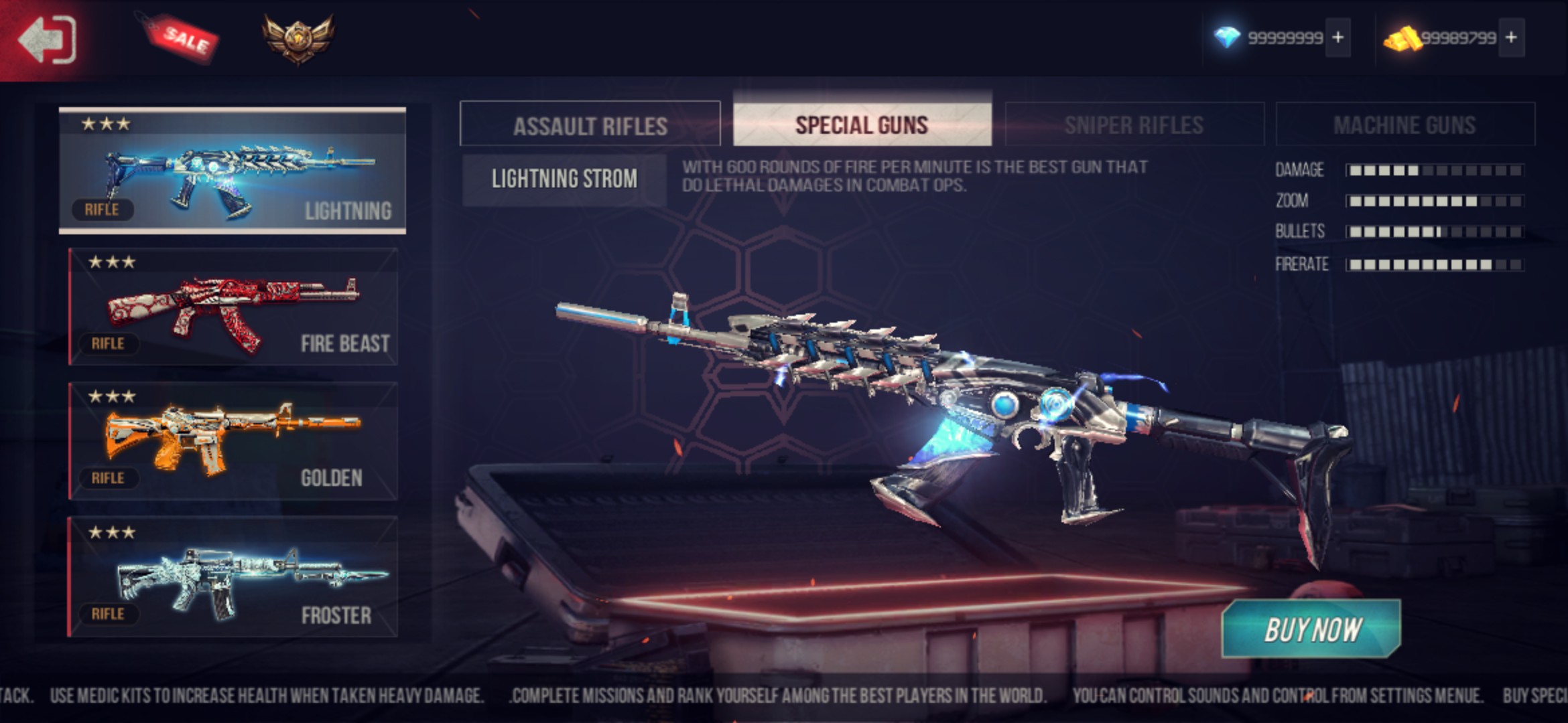 终极战斗打击游戏内置菜单(Ultimate BattleStrike) 截图4