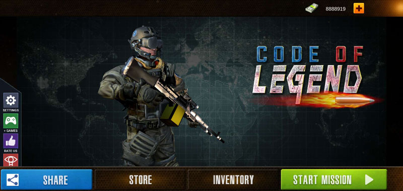 最佳射击游戏(War Commando Gun Shooting Game) 截图1