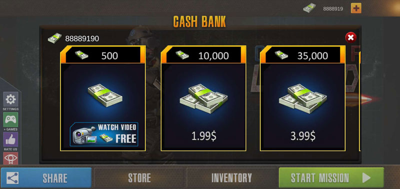 最佳射击游戏(War Commando Gun Shooting Game) 截图2